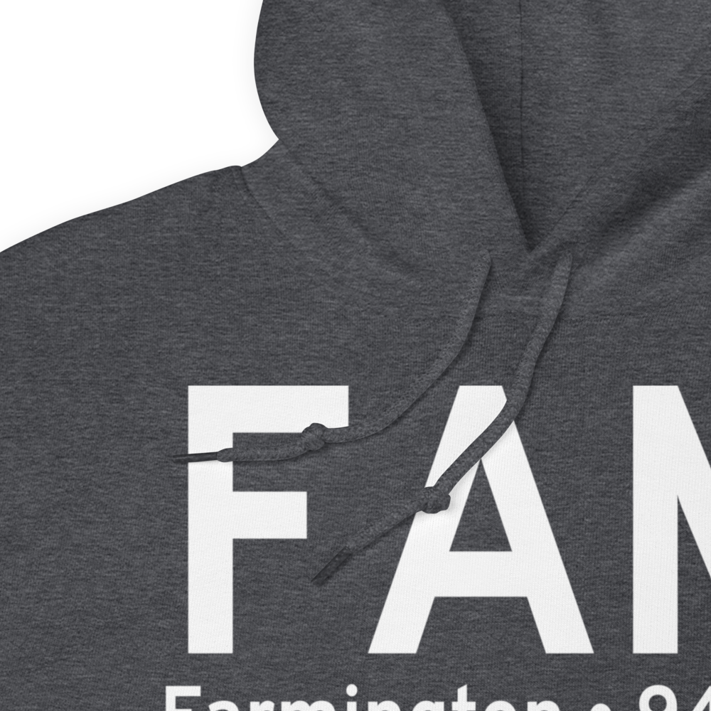 Farmington (KFAM) Airport Hoodie Sweatshirt 