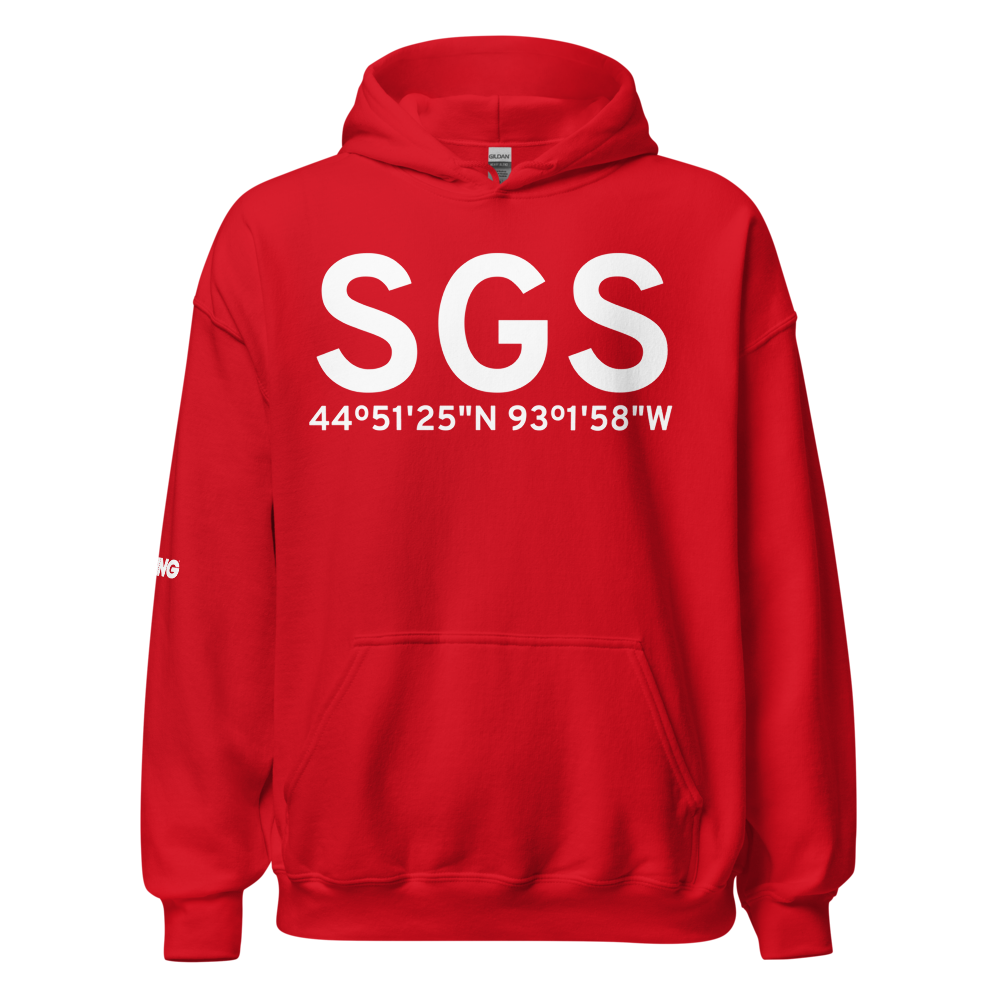 South St Paul (KSGS) Airport Hoodie Sweatshirt 