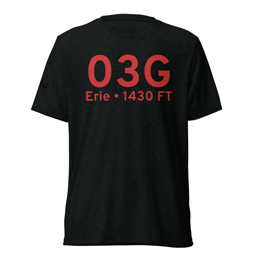 Erie (PA20) Airport Tri-blend T-Shirt 