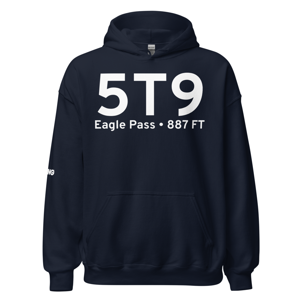 Eagle Pass (K5T9) Airport Hoodie Sweatshirt 