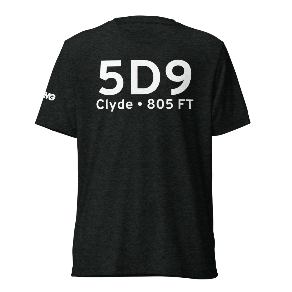 Clyde (5D9) Airport Tri-blend T-Shirt 