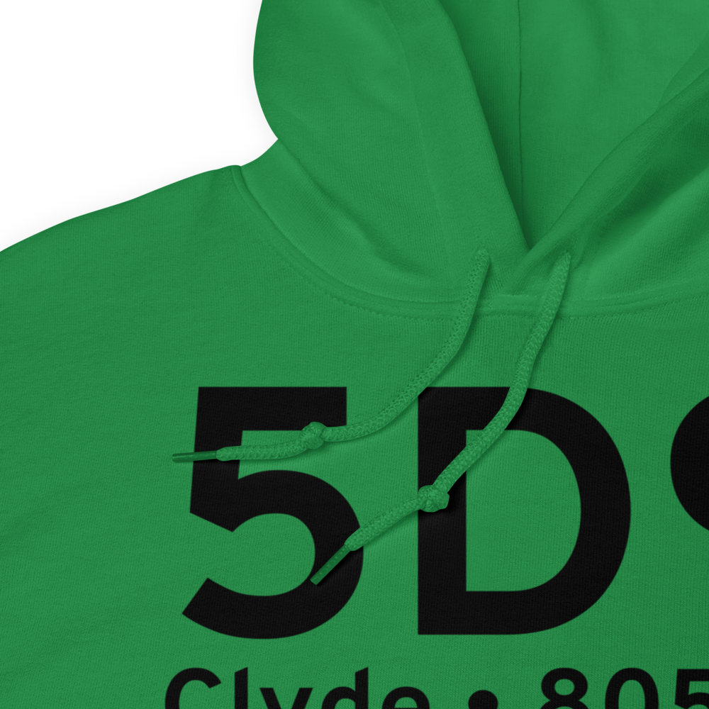 Clyde (5D9) Airport Hoodie Sweatshirt 