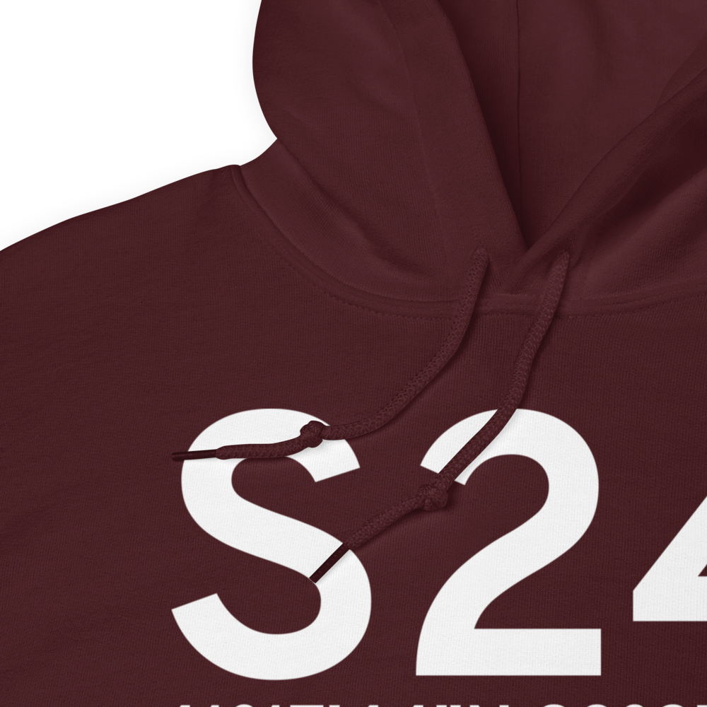 Fremont (KS24) Airport Hoodie Sweatshirt 