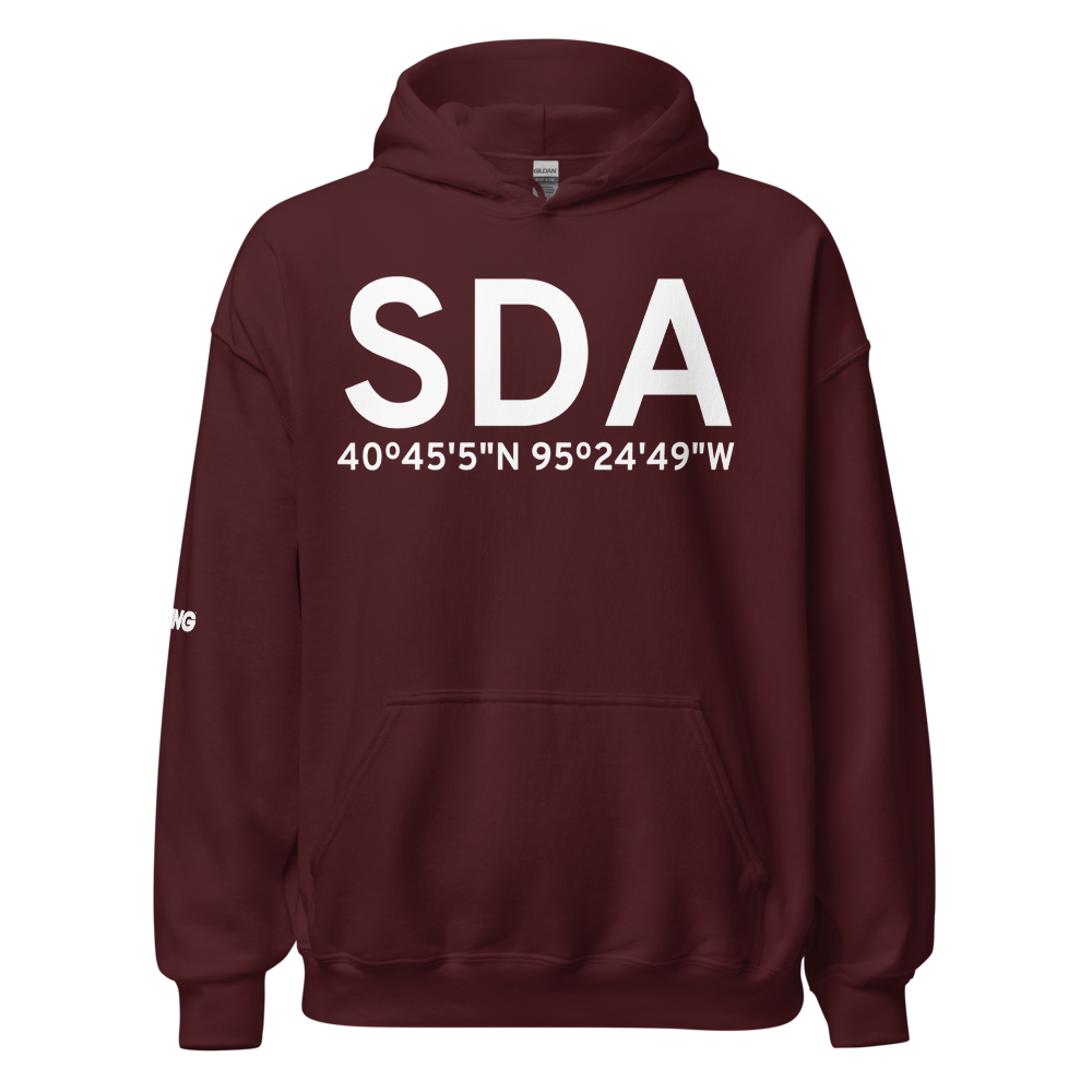 Shenandoah (KSDA) Airport Hoodie Sweatshirt 