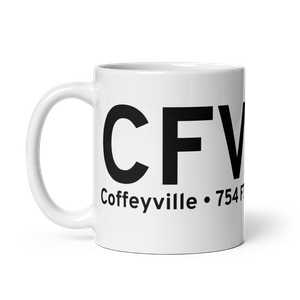 Coffeyville (KCFV) Airport Mug