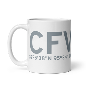 Coffeyville (KCFV) Airport Mug