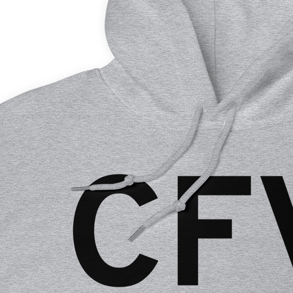 Coffeyville (KCFV) Airport Hoodie Sweatshirt 