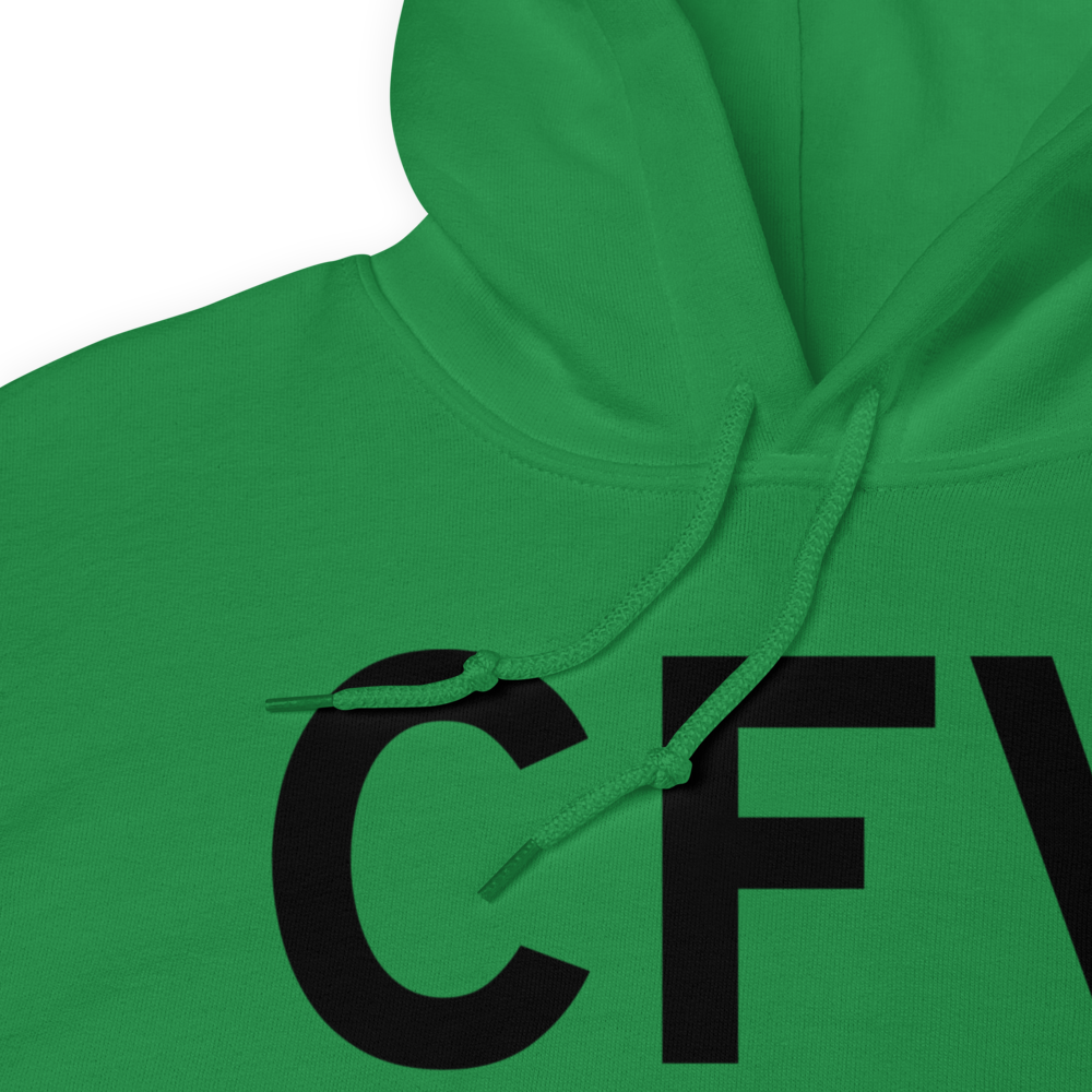 Coffeyville (KCFV) Airport Hoodie Sweatshirt 