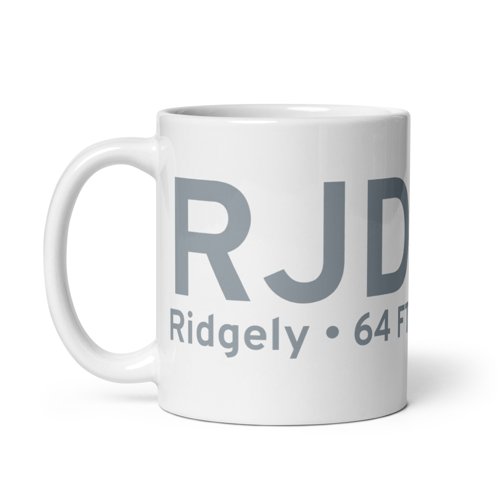 Ridgely (KRJD) Airport Mug 