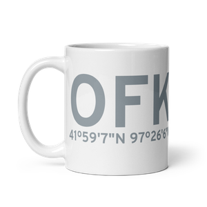 Norfolk (KOFK) Airport Mug