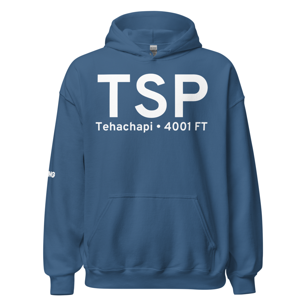 Tehachapi (KTSP) Airport Hoodie Sweatshirt 