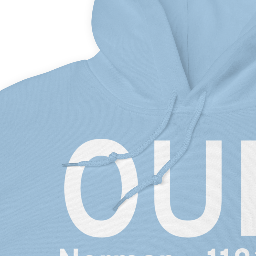 Norman (KOUN) Airport Hoodie Sweatshirt 
