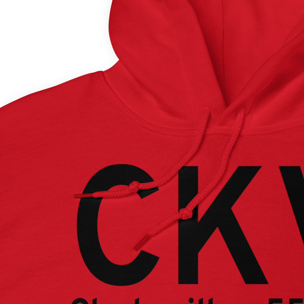 Clarksville (KCKV) Airport Hoodie Sweatshirt 