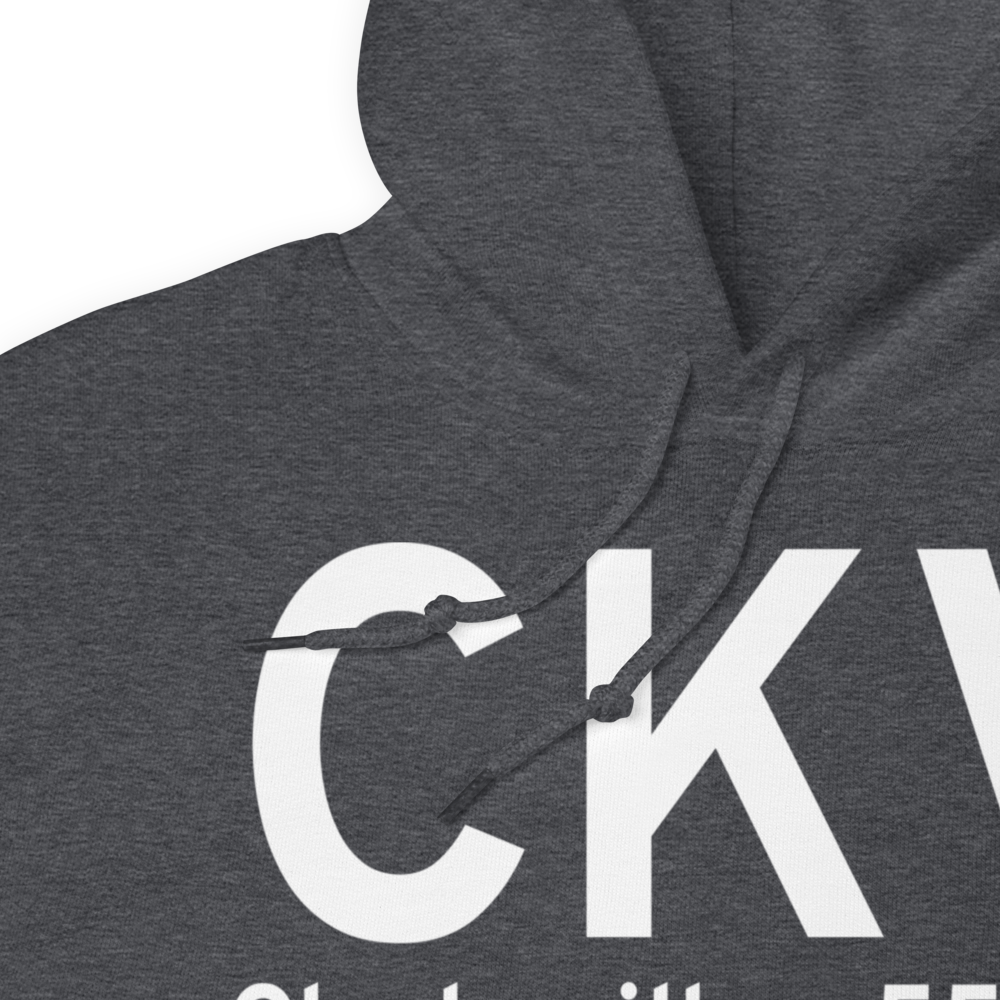 Clarksville (KCKV) Airport Hoodie Sweatshirt 