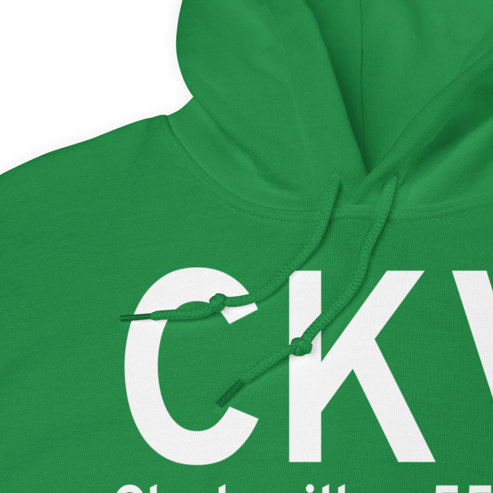 Clarksville (KCKV) Airport Hoodie Sweatshirt 
