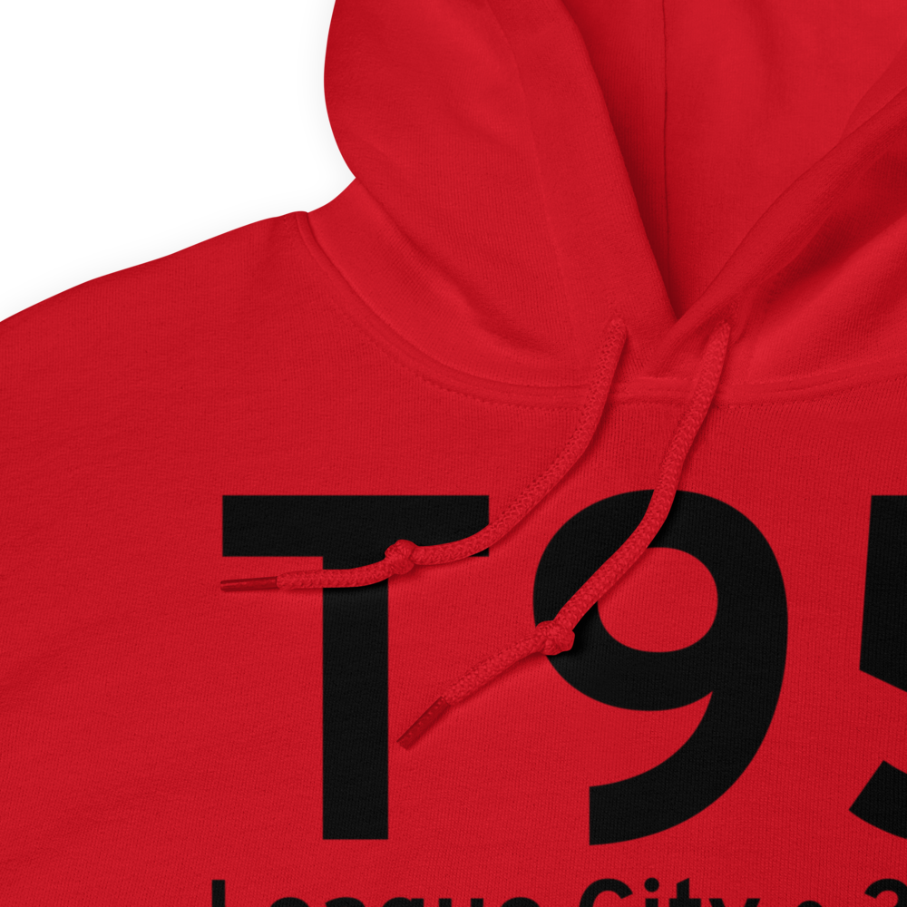 League City (T95) Airport Hoodie Sweatshirt 