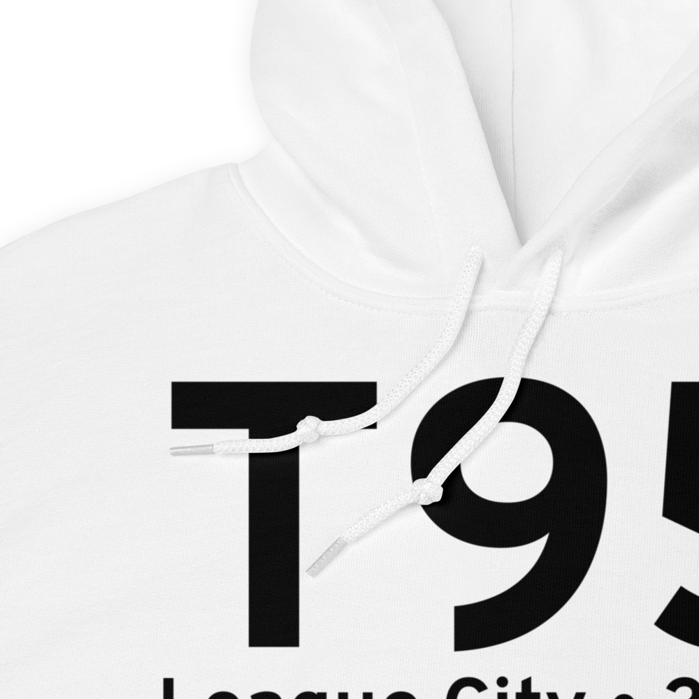 League City (T95) Airport Hoodie Sweatshirt 