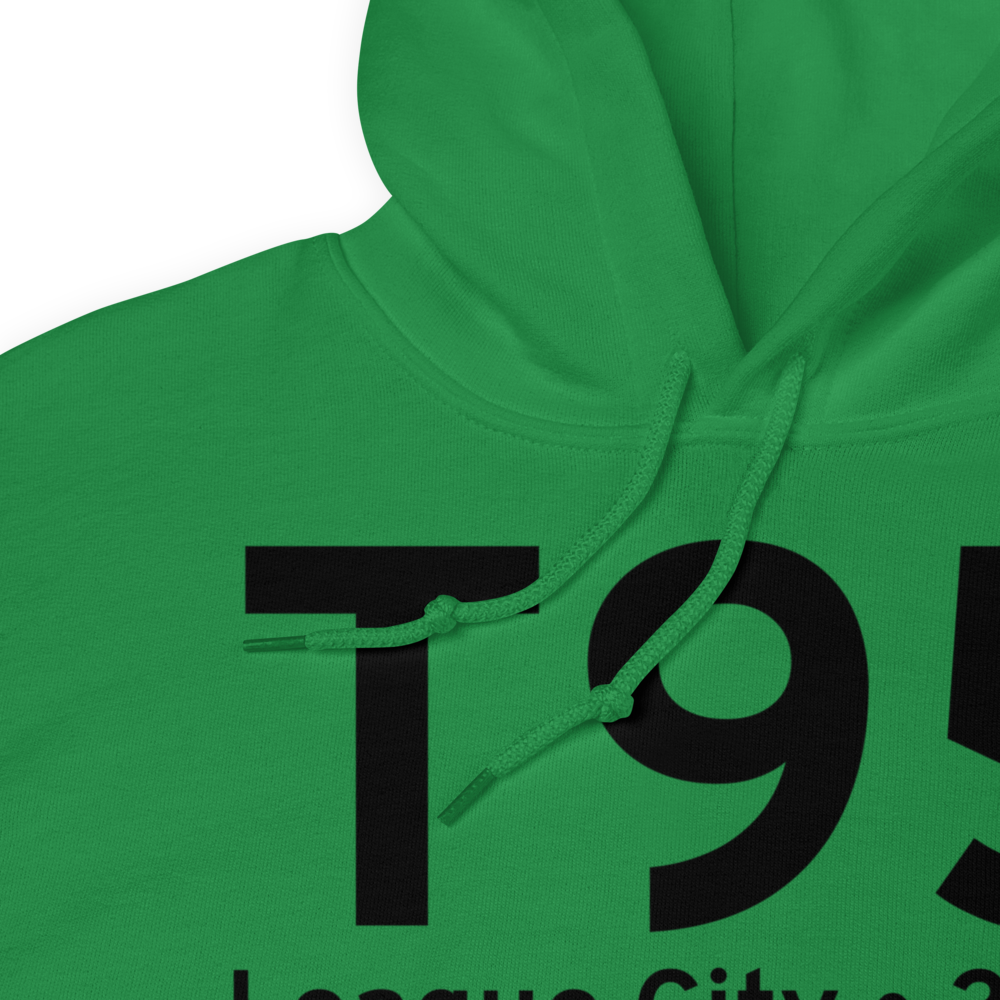 League City (T95) Airport Hoodie Sweatshirt 