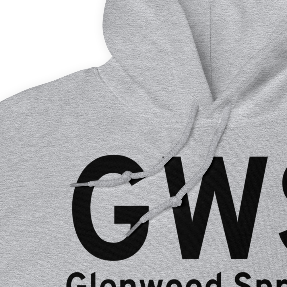Glenwood Springs (KGWS) Airport Hoodie Sweatshirt 