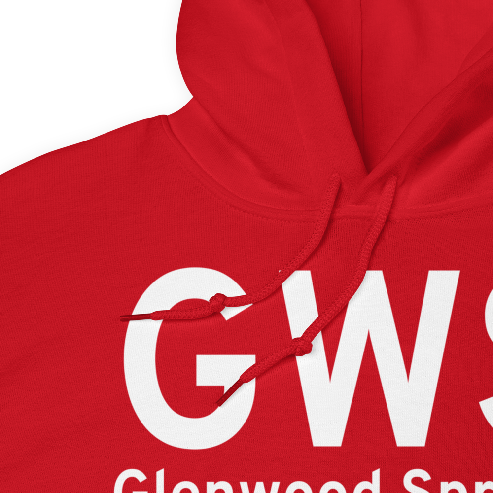 Glenwood Springs (KGWS) Airport Hoodie Sweatshirt 