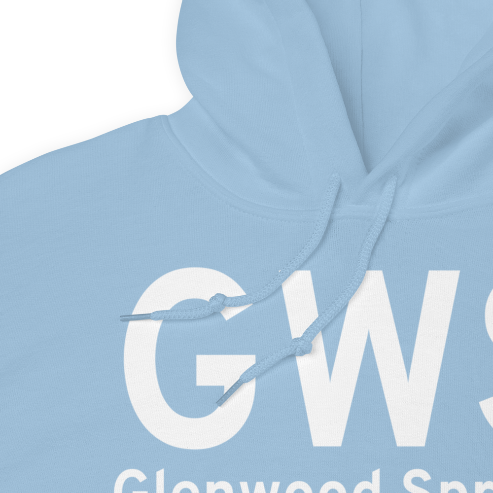 Glenwood Springs (KGWS) Airport Hoodie Sweatshirt 