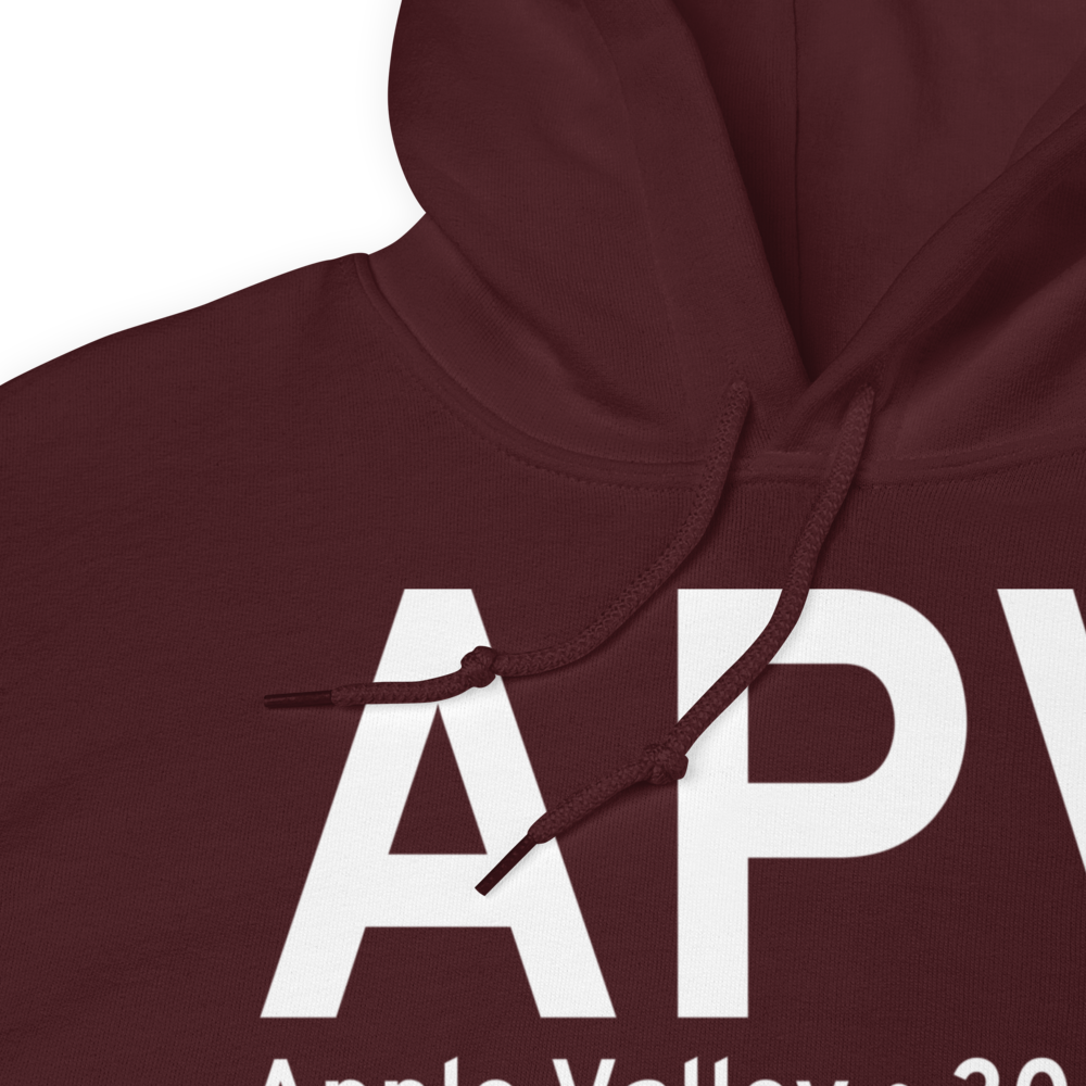 Apple Valley (KAPV) Airport Hoodie Sweatshirt 