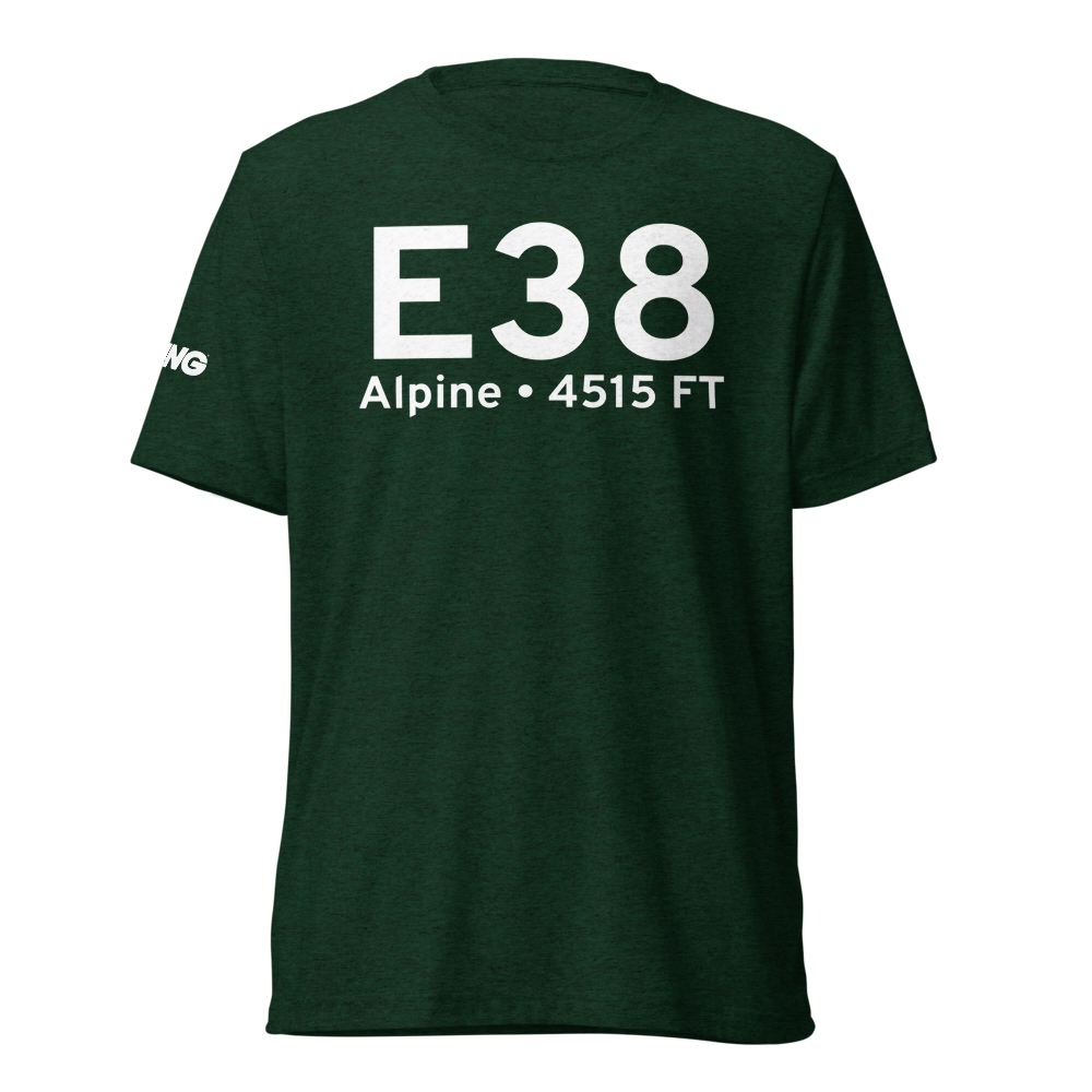 Alpine (KE38) Airport Tri-blend T-Shirt 
