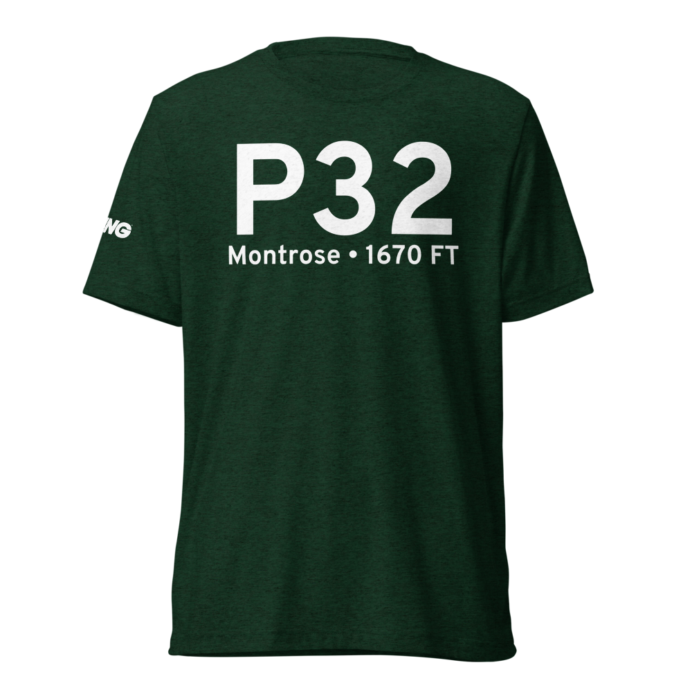 Montrose (P32) Airport Tri-blend T-Shirt 