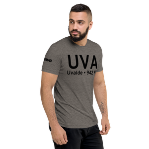 Uvalde (KUVA) Airport Tri-blend T-Shirt