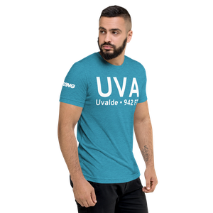 Uvalde (KUVA) Airport Tri-blend T-Shirt