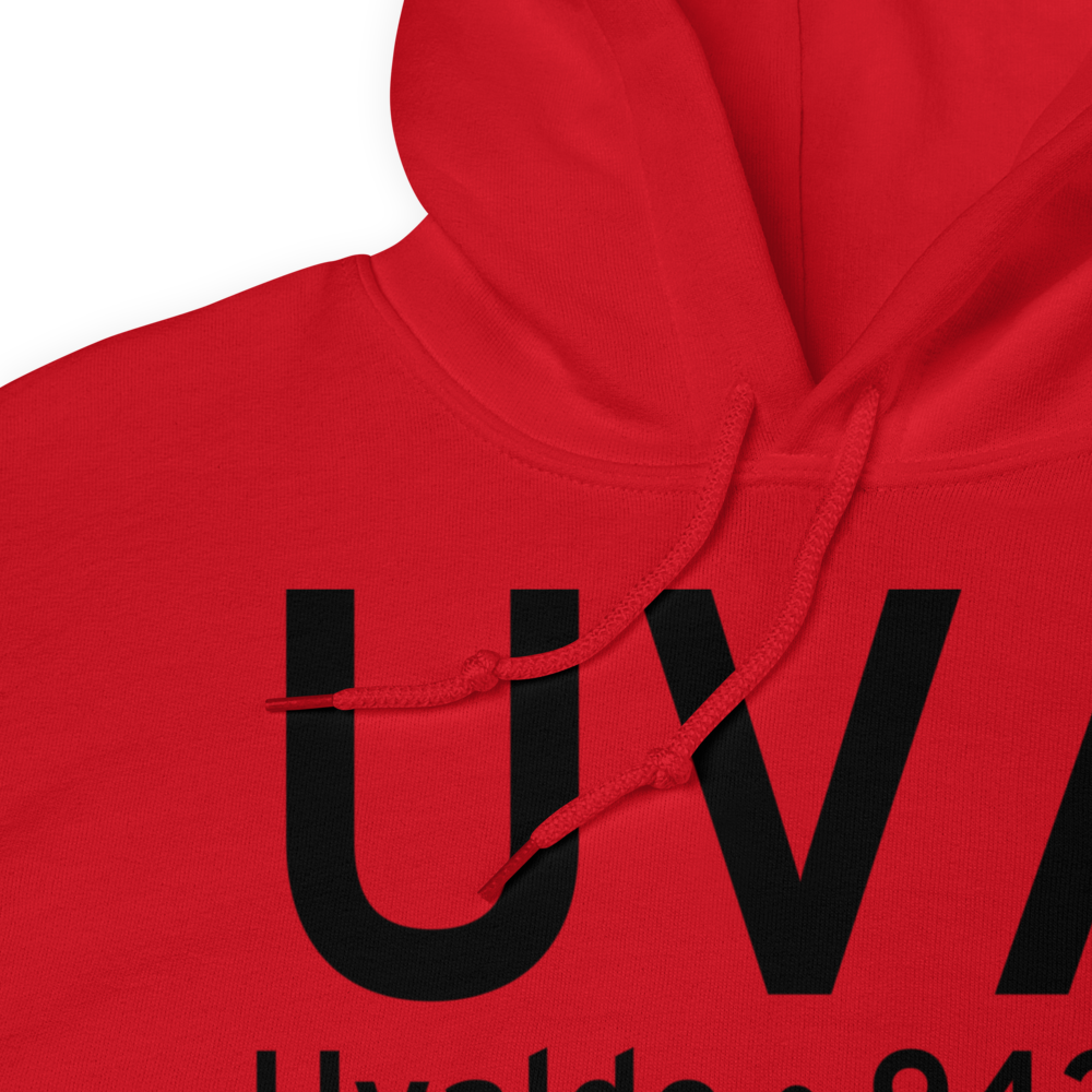 Uvalde (KUVA) Airport Hoodie Sweatshirt 