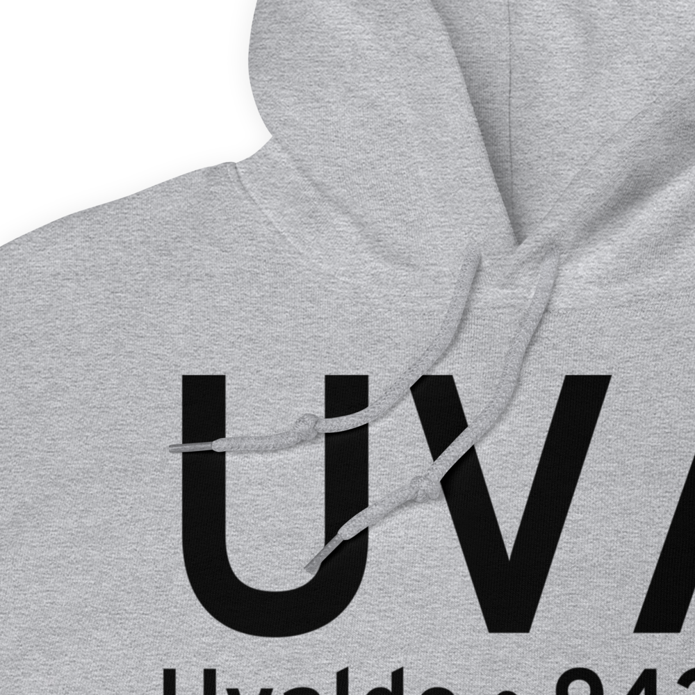 Uvalde (KUVA) Airport Hoodie Sweatshirt 