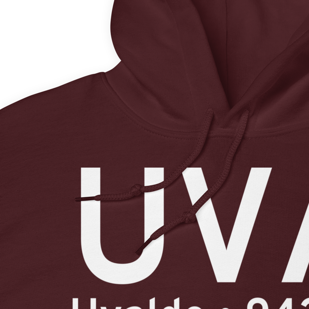 Uvalde (KUVA) Airport Hoodie Sweatshirt 