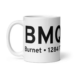 Burnet (KBMQ) Airport Mug