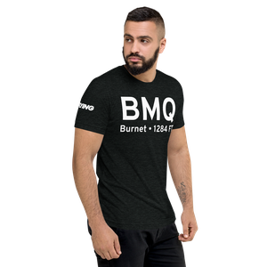 Burnet (KBMQ) Airport Tri-blend T-Shirt