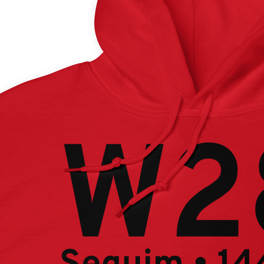 Sequim (KW28) Airport Hoodie Sweatshirt 