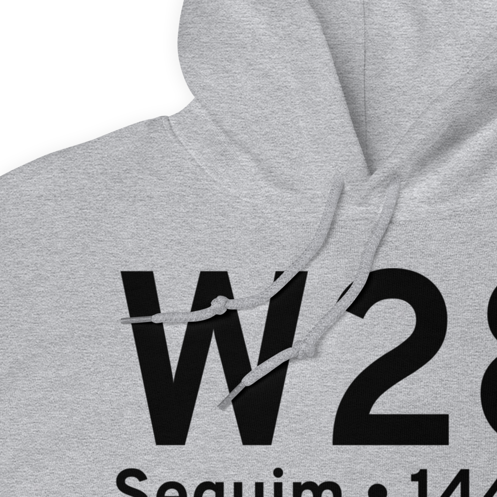 Sequim (KW28) Airport Hoodie Sweatshirt 
