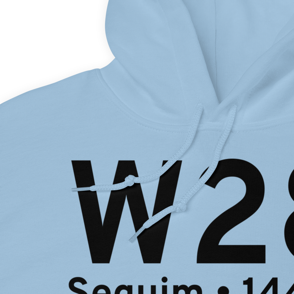 Sequim (KW28) Airport Hoodie Sweatshirt 