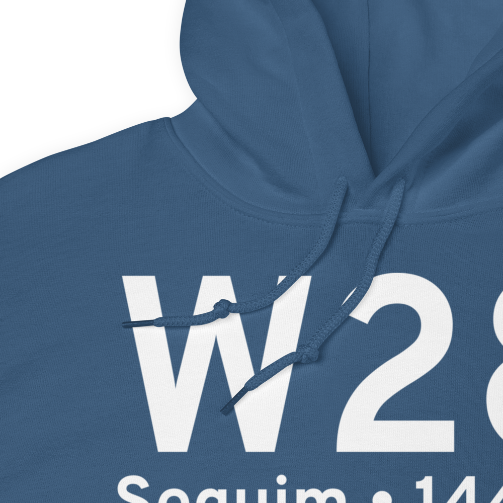 Sequim (KW28) Airport Hoodie Sweatshirt 