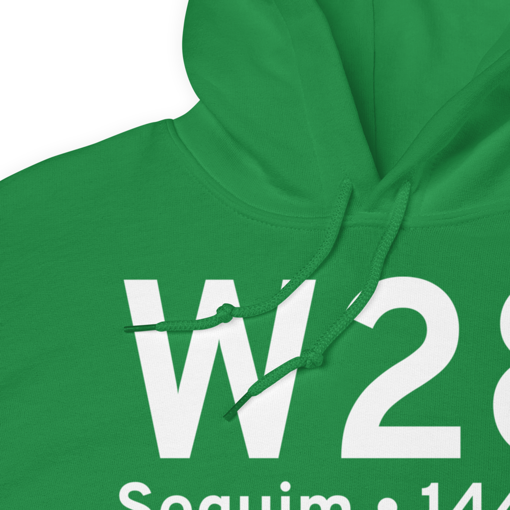 Sequim (KW28) Airport Hoodie Sweatshirt 