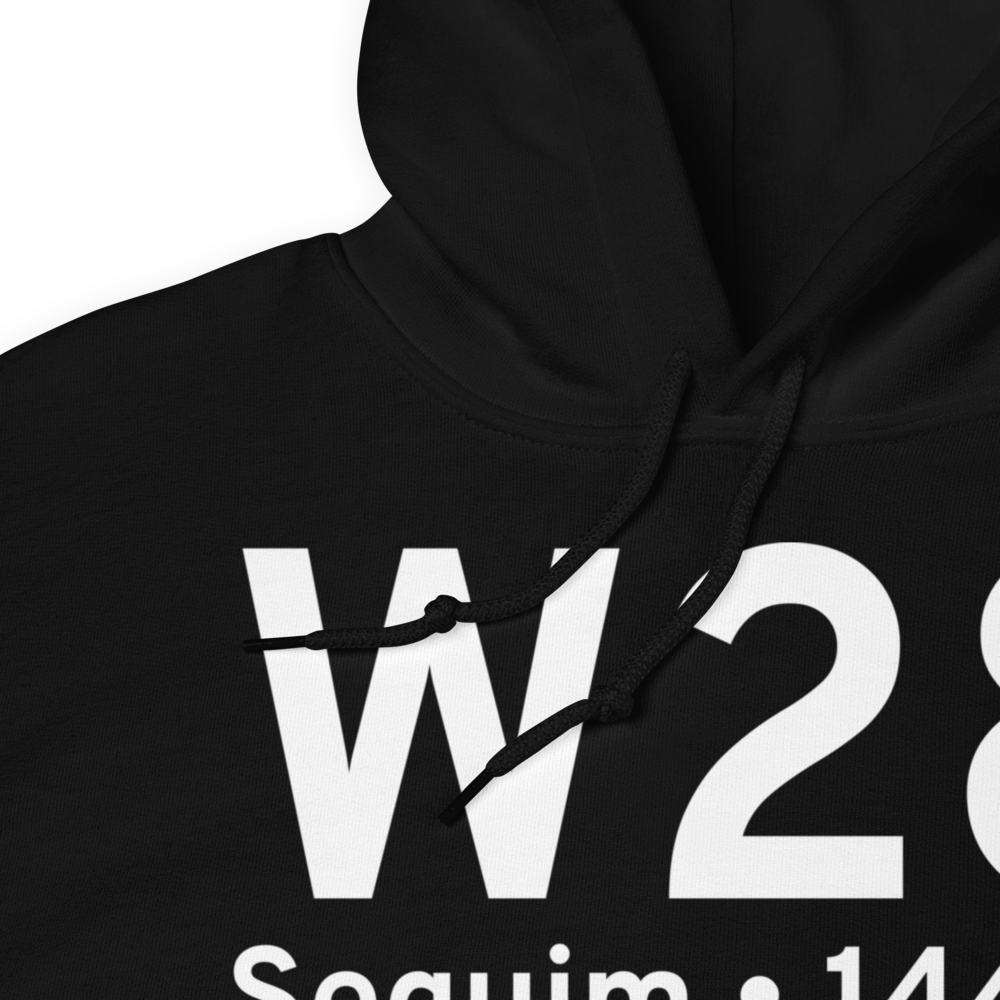 Sequim (KW28) Airport Hoodie Sweatshirt 