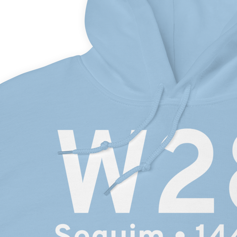 Sequim (KW28) Airport Hoodie Sweatshirt 