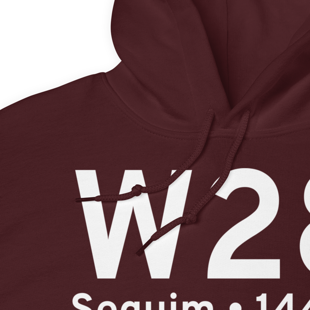 Sequim (KW28) Airport Hoodie Sweatshirt 