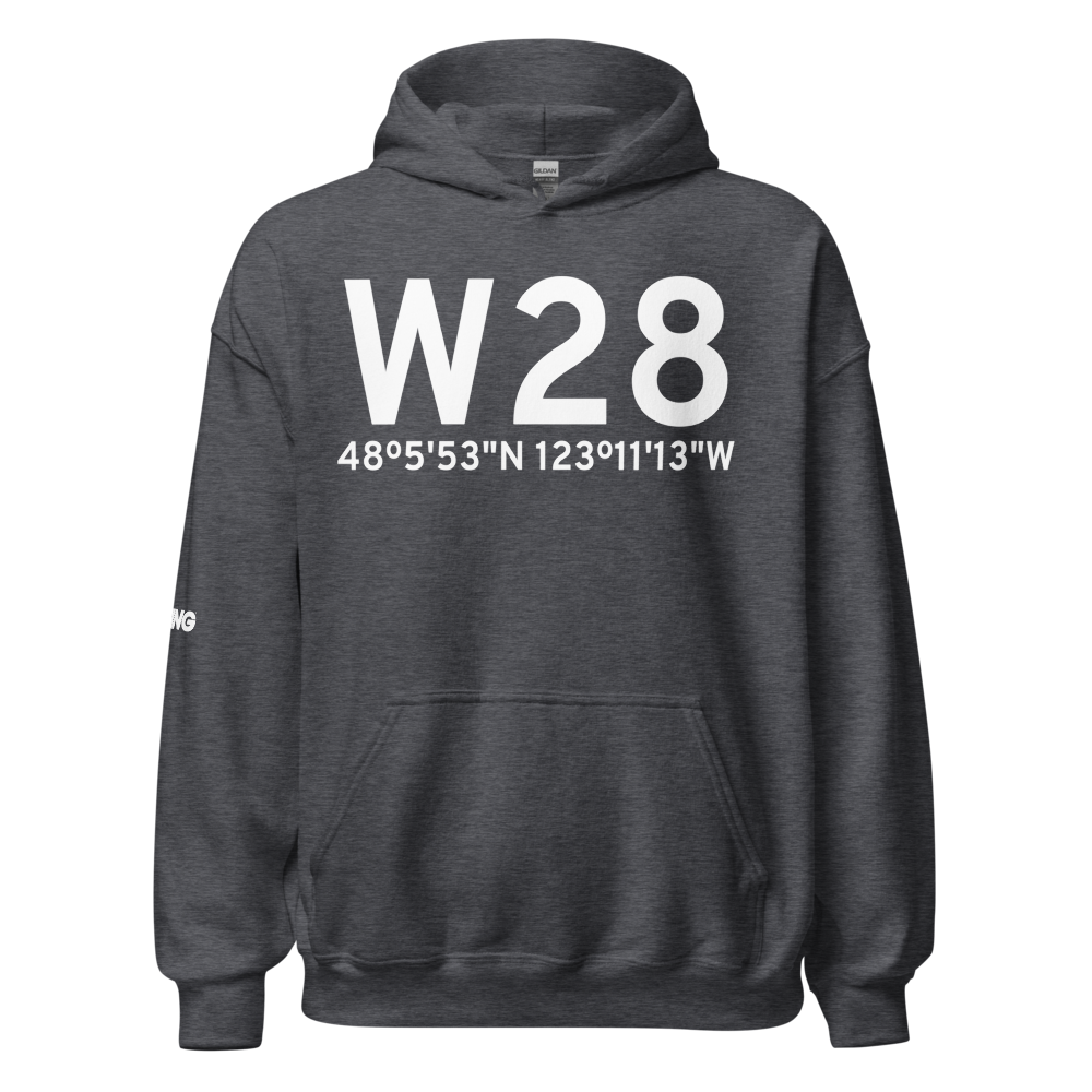 Sequim (KW28) Airport Hoodie Sweatshirt 