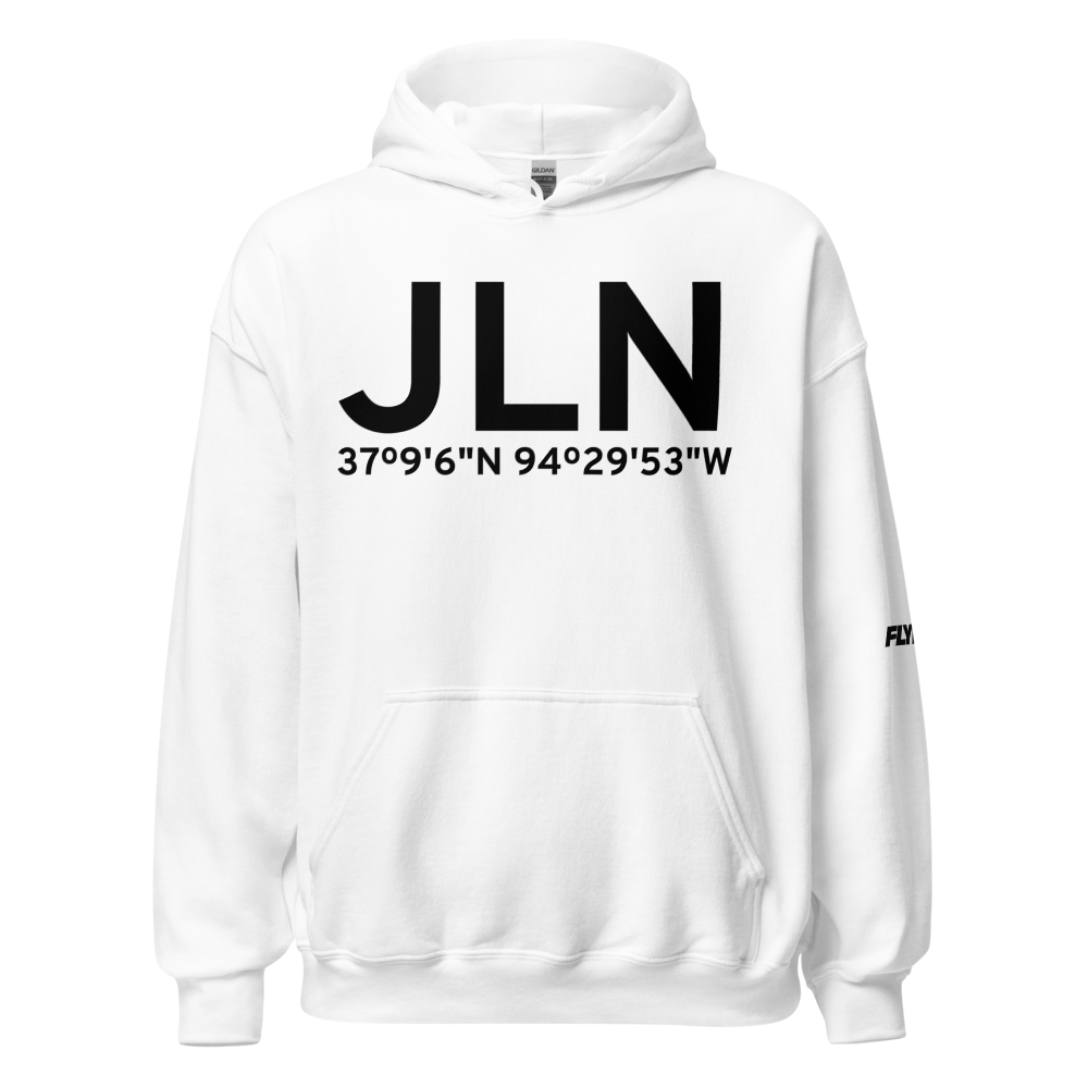 Joplin (KJLN) Airport Hoodie Sweatshirt 