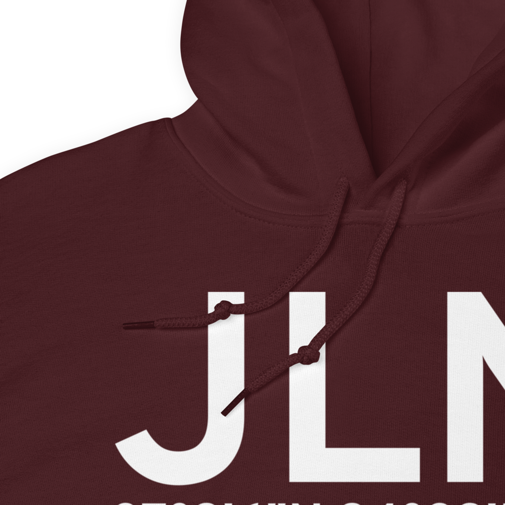 Joplin (KJLN) Airport Hoodie Sweatshirt 