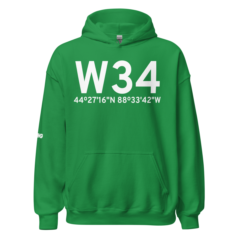 Shiocton (W34) Airport Hoodie Sweatshirt 
