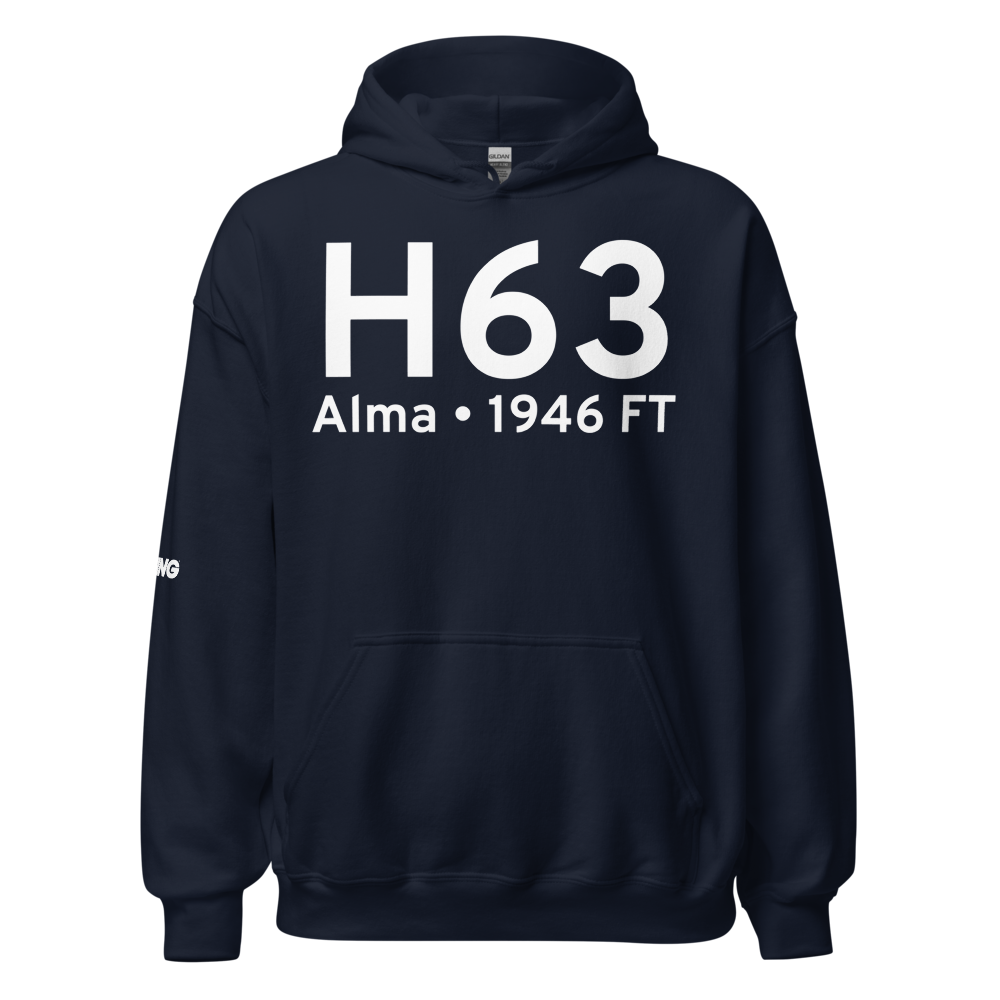 Alma (H63) Airport Hoodie Sweatshirt 