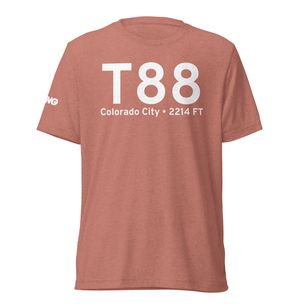 Colorado City (KT88) Airport Tri-blend T-Shirt 
