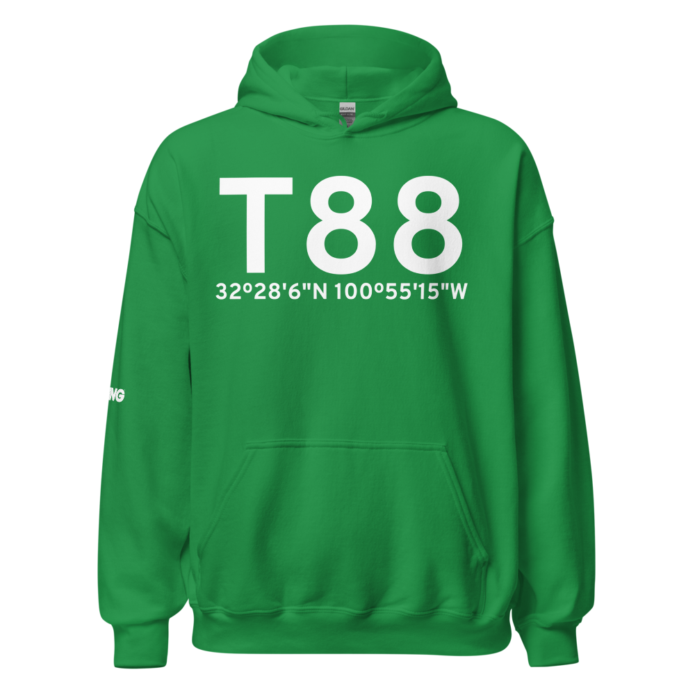 Colorado City (KT88) Airport Hoodie Sweatshirt 